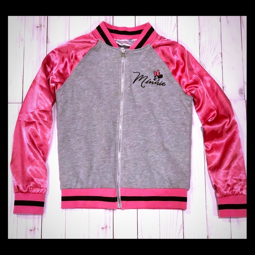 Girls D-signed Disney Pink Satin  Jacket
